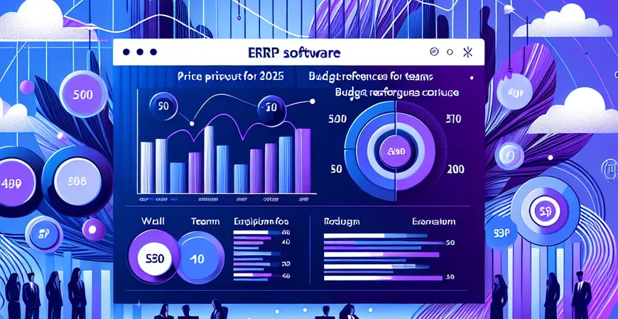  2025年ERP软件价格表：10人、50人、200人团队的预算参考  